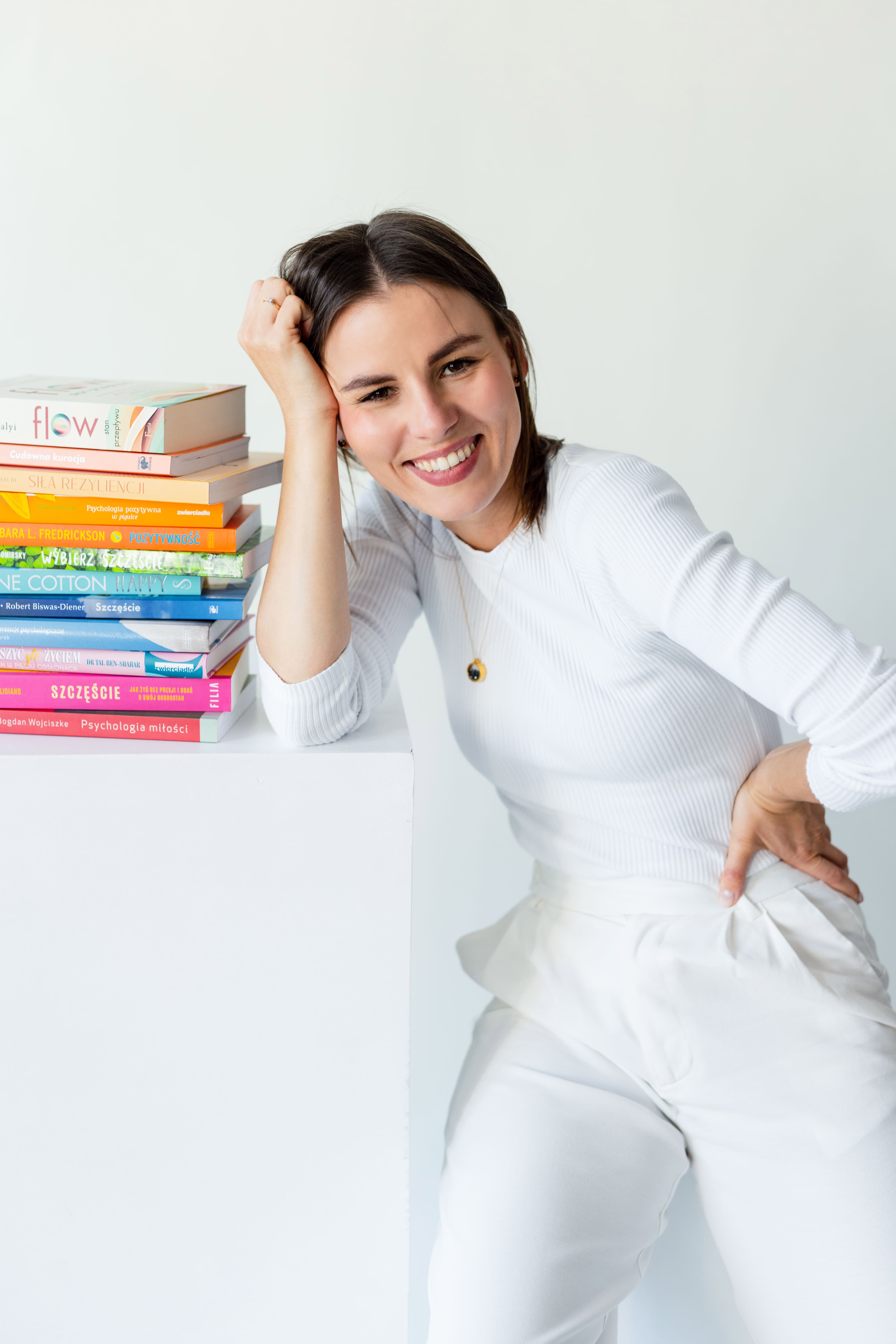 Dominika Harasim - psycholożka i ekspertka psychologii pozytywnej